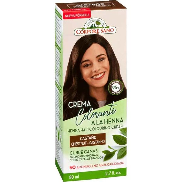 Corpore Sano Crema Colorante Cabello CastañO 80Ml-image