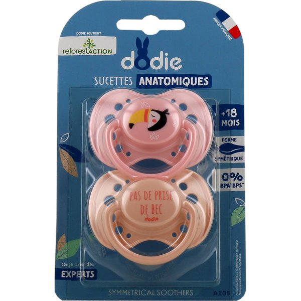 Dodie Chupete AnatóMico TucáN 6M+ A105 2Uds-image