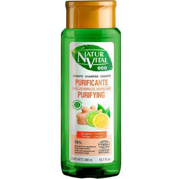 NaturVital Eco Purificante Jengibre Y LimóN Champú 300Ml-image