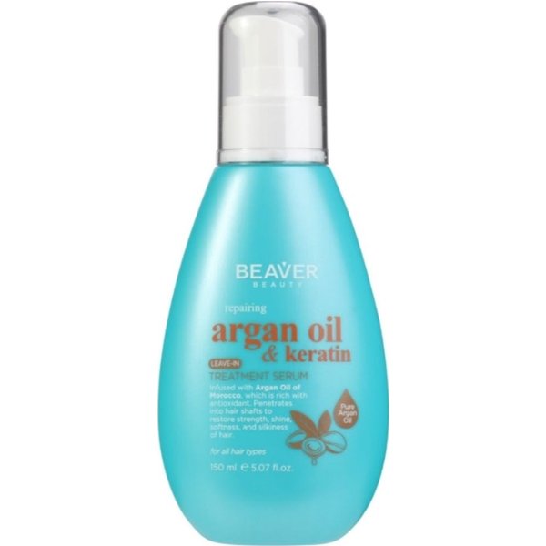 Beaver Argan Oil & Keratin SéRum Sin Aclarado 150Ml-image