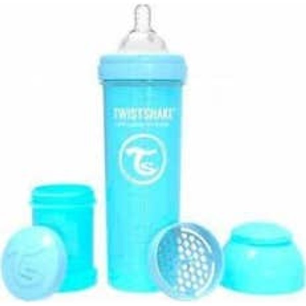 TwistShake TwistShake BiberóN Pastel Azul 330 Ml-image