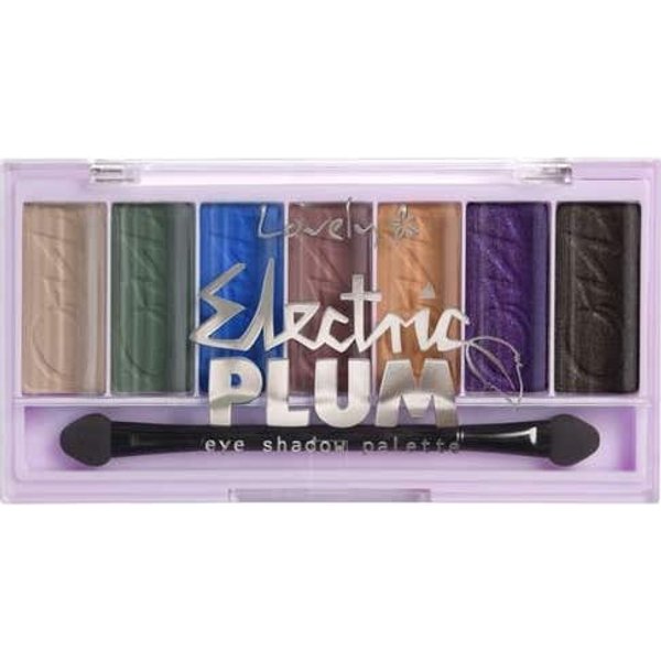 Lovely Paleta De Sombras De Ojos Eyeshadow Palette Electric Plum 6G-image