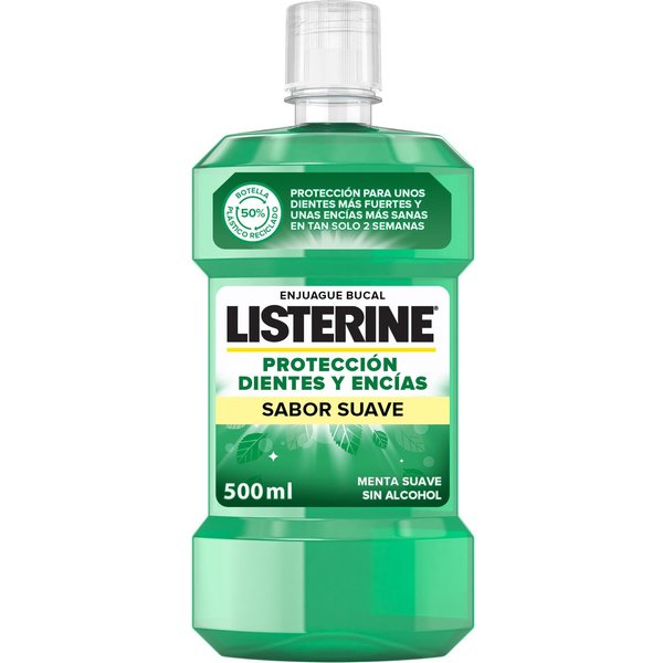 Listerine ProteccióN Dientes Y EncíAs Menta Sabor Suave 500Ml-image