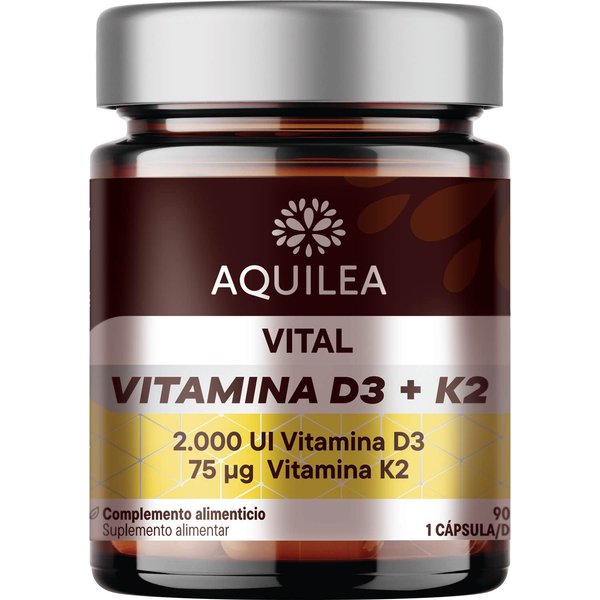 Aquilea Vital Vitamina D3 + K2 90 Caps-image