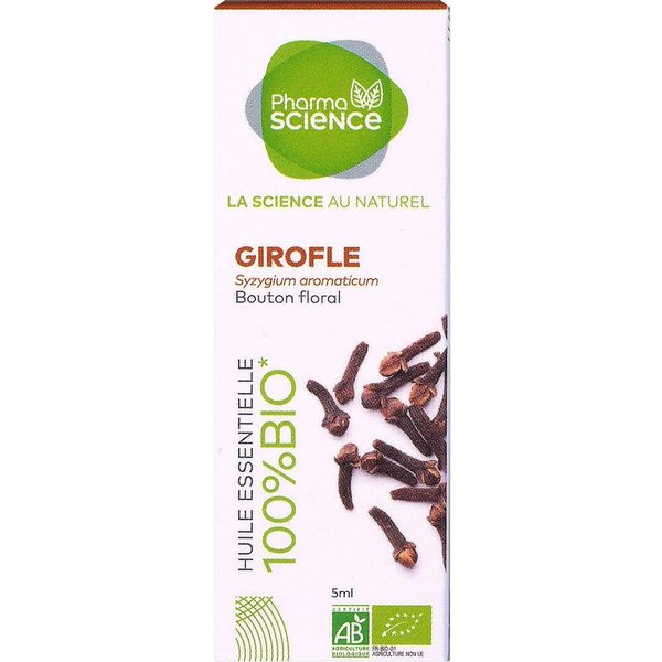 Pharmascience Aceite Esencial De Clavo Bio 5Ml-image