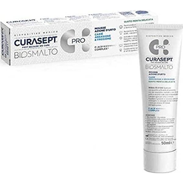 Curasept Biosmalto Mousse Menta 50Ml-image