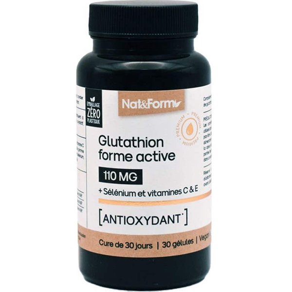 Nat&Form GlutatióN 110Mg 30 Perlas-image
