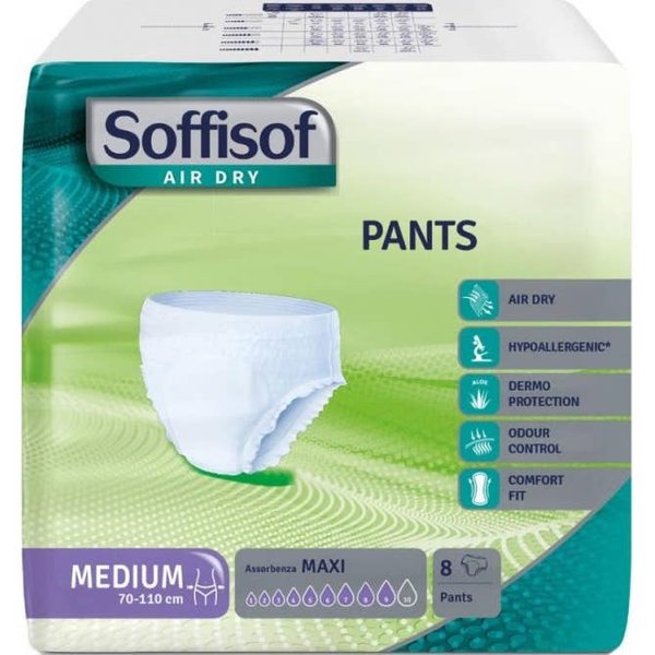 Soffisof Air Dry Pants Maxi Medium 8 Uds-image