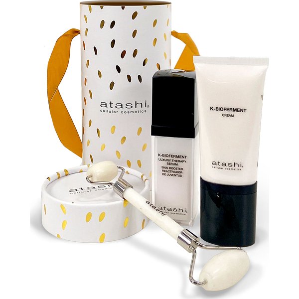 Atashi Cofre Ritual K-Bioferment SéRum + Crema Antiedad Revitalizante-image