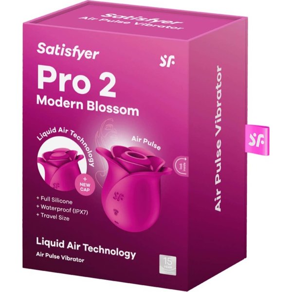 Satisfyer Pro2 Modern Blossom Air Pulse Vibrator 1Ud-image
