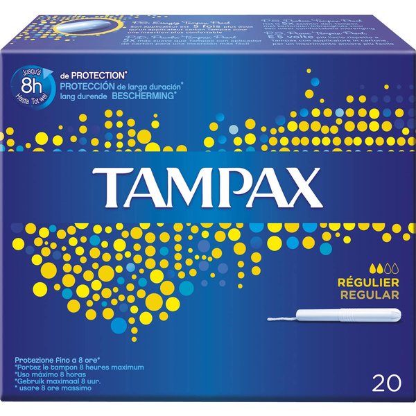 Tampax Blue Box Regular 20Pzas-image