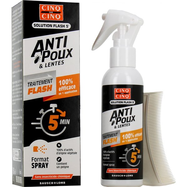 Cinq sur Cinq Tratamiento Flash Anti Piojos & Liendres 150 Ml-image
