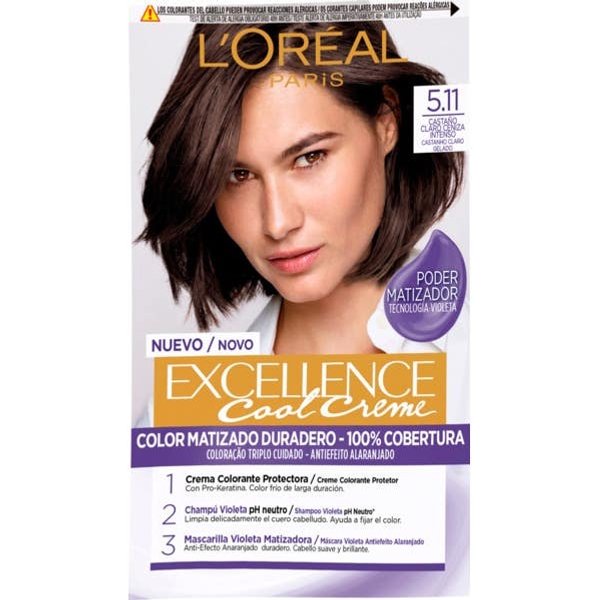 L'oréAl Excellence Cool Creme Tinte Nº5,11 1Ud-image