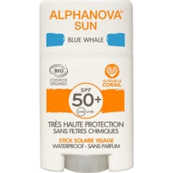 Alphanova Sun Bio Stick Facial SPF50+ Color Azul 12G-image