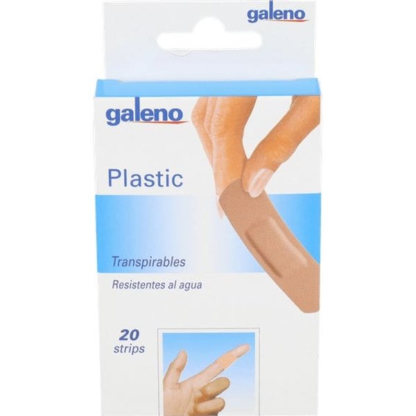 Galeno Tiras Protec Plastic Aposito Adhesivo 20 U 2 TamañOs Col-image