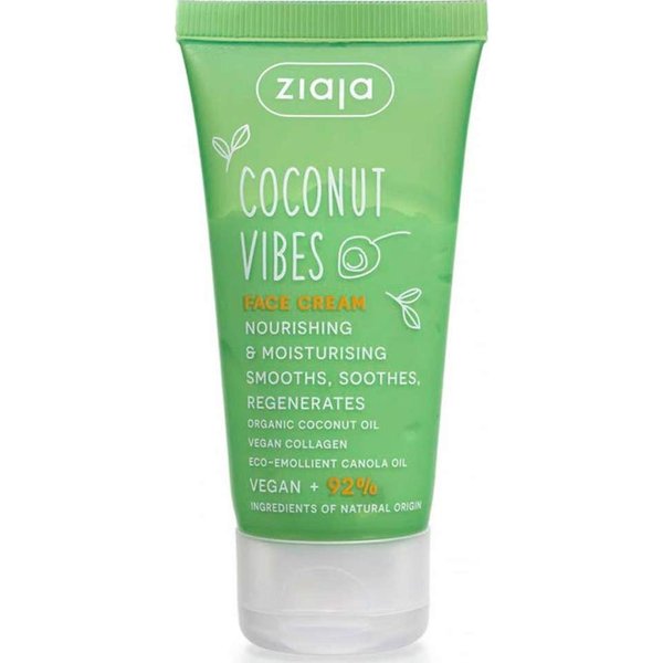Ziaja Coconut Vibes Face Cream 50Ml-image