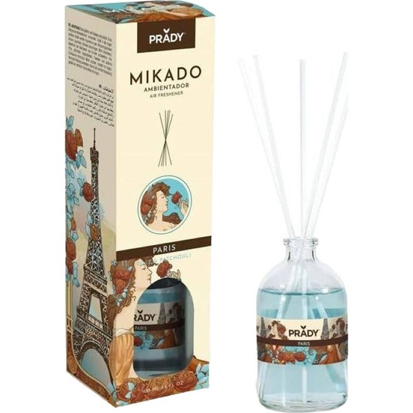Prady Mikado Ambientador Paris Rose & Patchouli 100Ml-image