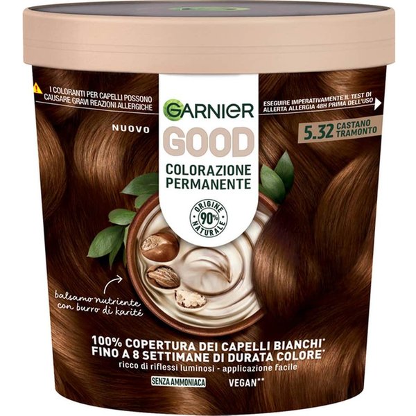 Garnier Good ColoracióN Permanente Nro 5.32 CastañO 217Ml-image