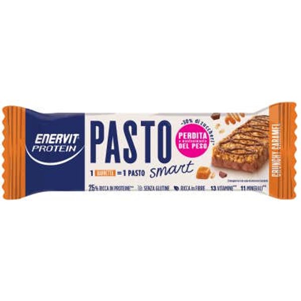 Enervit Protein Sustituto De Comida Caramelo Crujiente 55 G-image