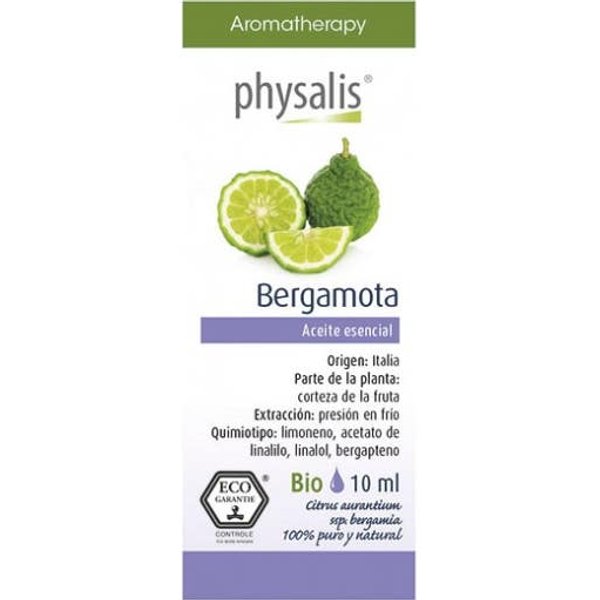 Physalis Aceite Esencial De Bergamota Bio 10Ml-image