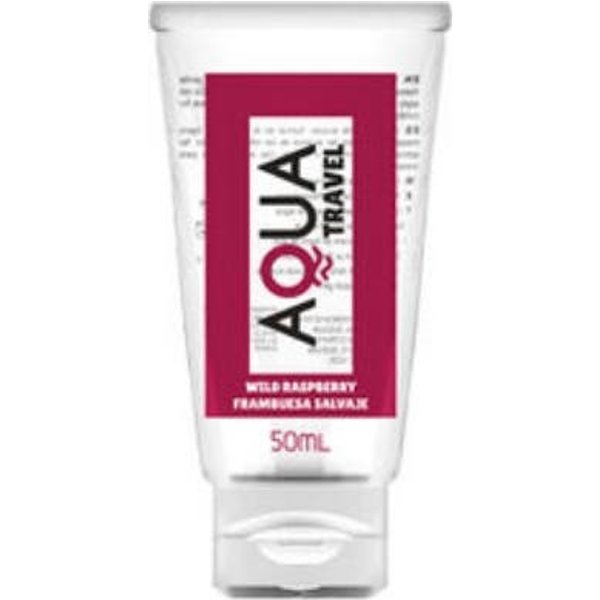 Aqua Travel Lubricante Base Agua Sabor Frambuesa Salvaje 50Ml-image