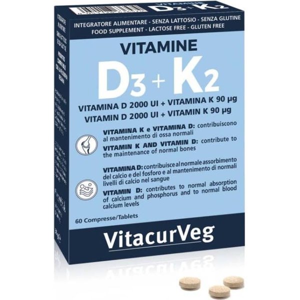 Pharmalife Vitamina D3+K2 Vitacurveg 60 Comp-image