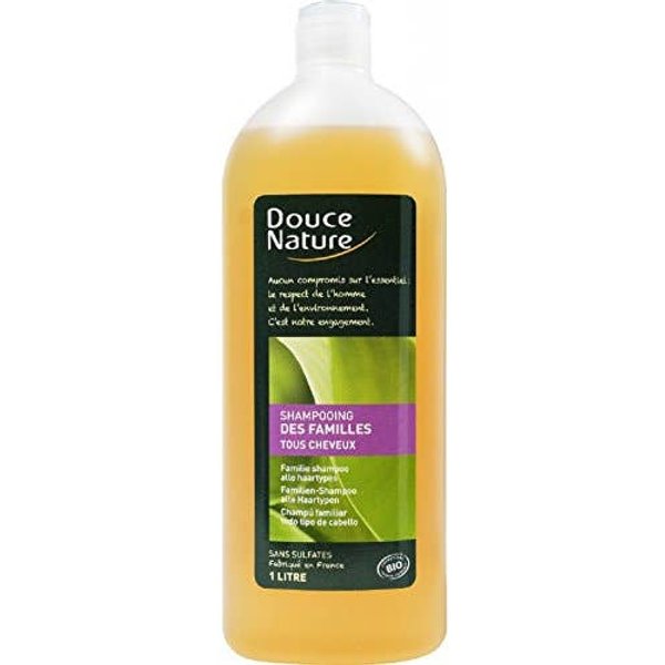 Douce Nature Champú Té Verde Bio 1L-image