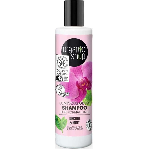 Organic Shop Champú Para Cabello Normal OrquíDea Menta 280Ml-image