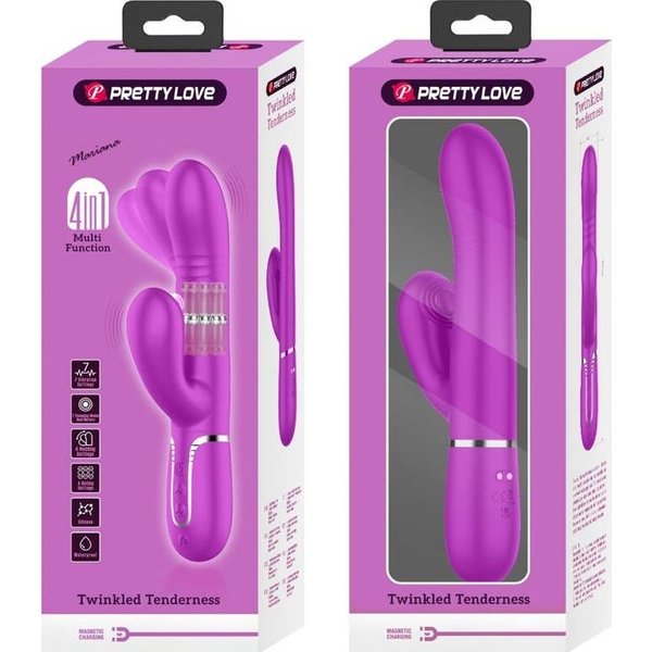 Pretty love Vibrador Punto G MultifuncióN Fucsia 1 Ud-image