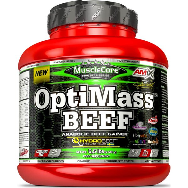 Amix Musclecore Optimass Beef With Hydrobeef Doble Chocolate Toffee 2,5 Kg-image