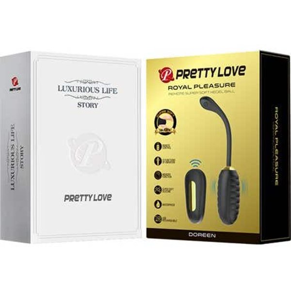 Pretty Love Doreen Huevo Vibrador Royal Pleasure Negro 1Ud-image