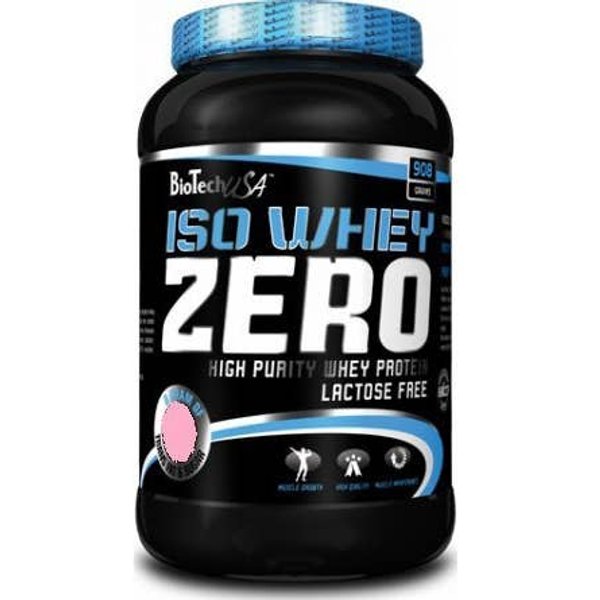 Nutricosmetics World Biotech Usa Iso Whey Zero Fresa 908G-image