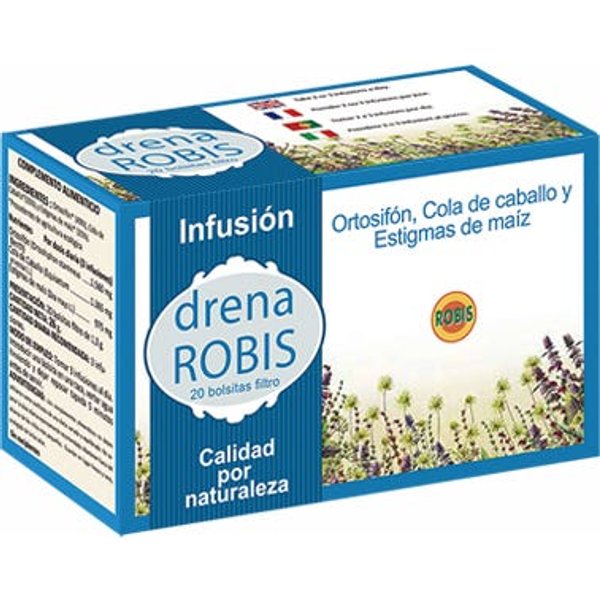 Robis Drena InfusióN De OrtosifóN, Cola De Caballo Y Estigmas De MaíZ 20Uds-image