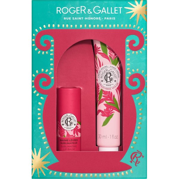 Roger & Gallet Gingembre Rouge Set BáLsamo Labial + Crema Manos-image