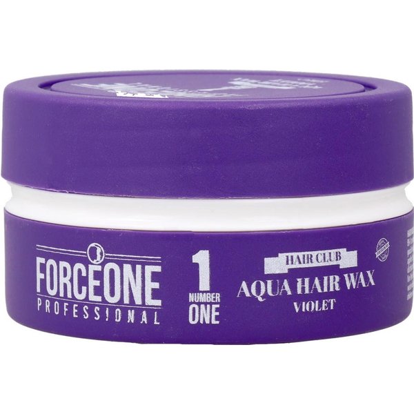 Forceone Aqua Hair Wax Purple 150 Ml-image