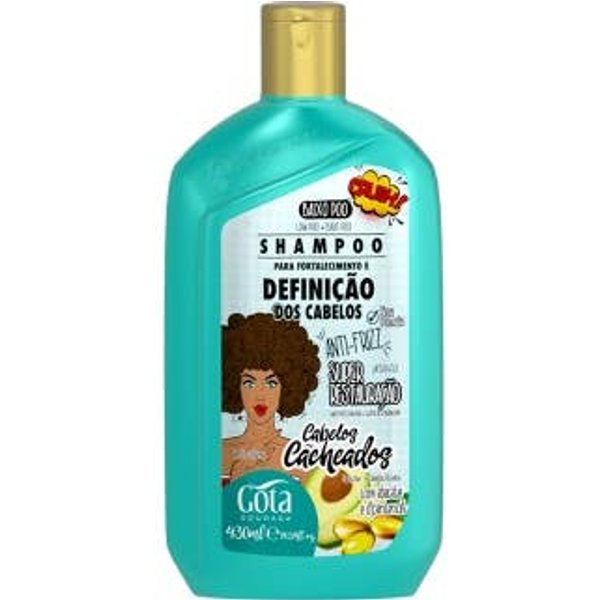 Gota Dourada Champú Fortalecedor Cabello Rizado 430 Ml-image