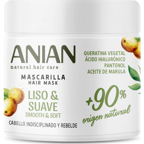 Anian Liso & Suave Mascarilla Queratina Vegetal 350 Ml-image