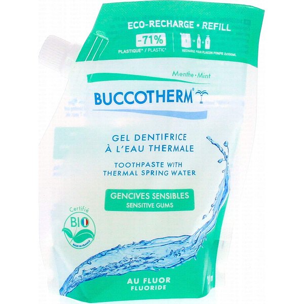 Buccotherm Gel DentíFrico Bio EncíAs Sensibles Menta 200 Ml-image
