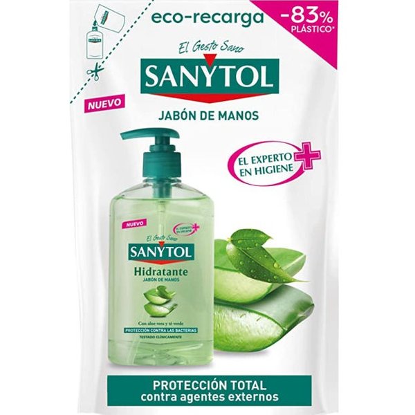 Sanytol Eco-Recarga JabóN Antibacteriano Hidratante 500Ml-image