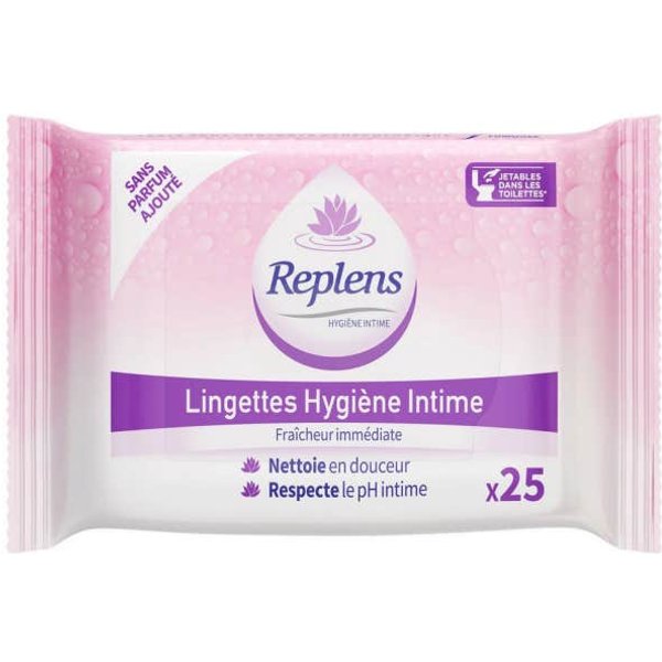 Replens Toallitas Higiene ÍNtima 25 Uds-image