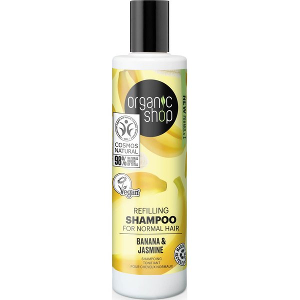 Organic Shop Banana & Jasmine Refilling Shampoo 280Ml-image