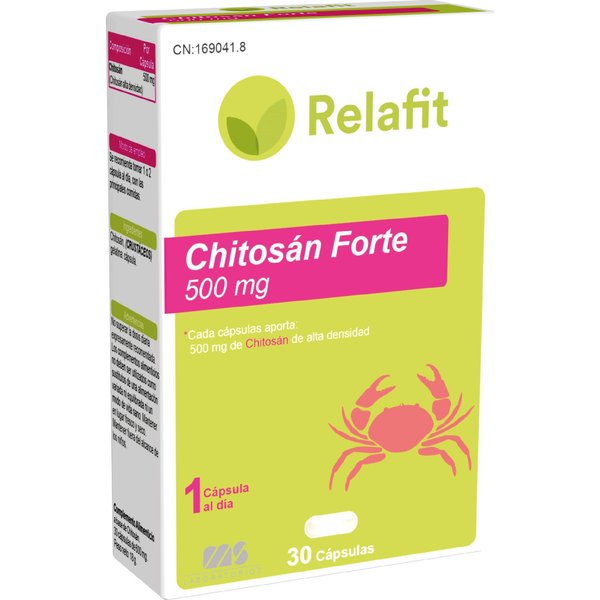 Relafit ChitosáN Forte 500 Mg 30 CáPsulas-image