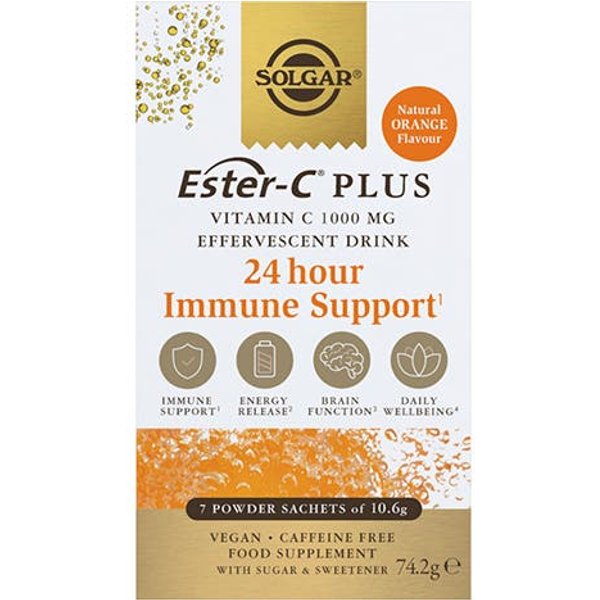 Solgar Ester-C Plus Vitamina C 1000Mg 7 Sobres-image