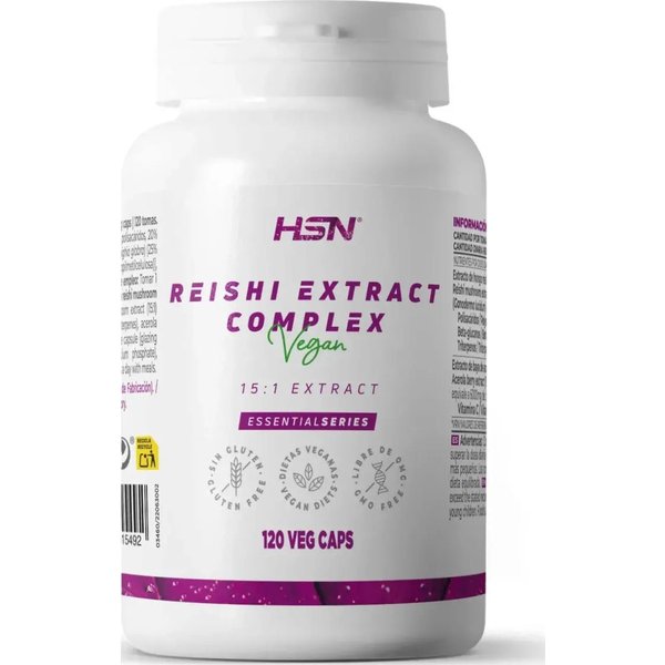 HSN Extracto De Reishi Complex 15:1 500 Mg 120 Vcaps-image