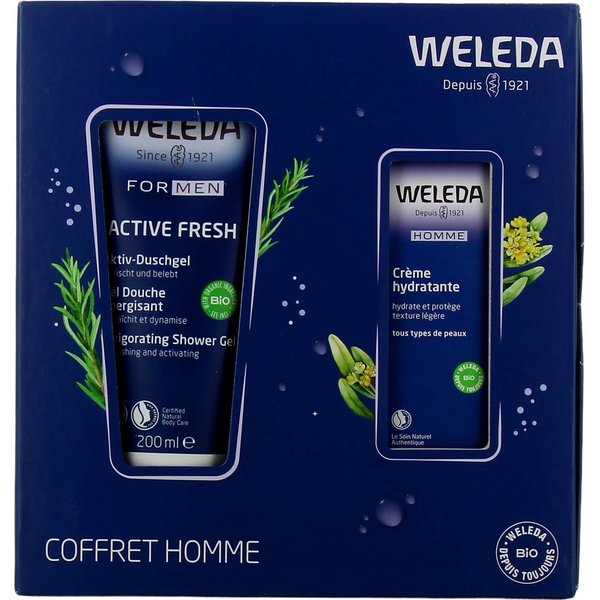 Weleda Cofre Hombre Crema Hidratante + Gel Ducha-image