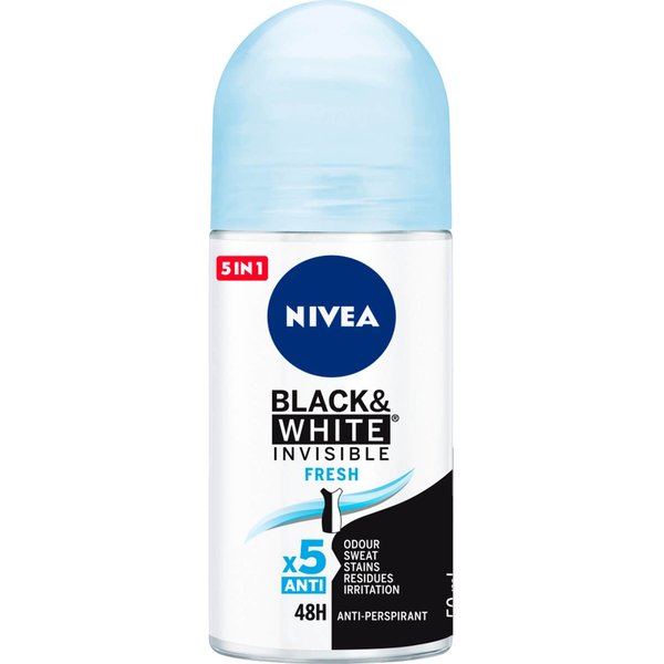 Nivea Black&White Invisible Fresh Desodorante 50Ml-image
