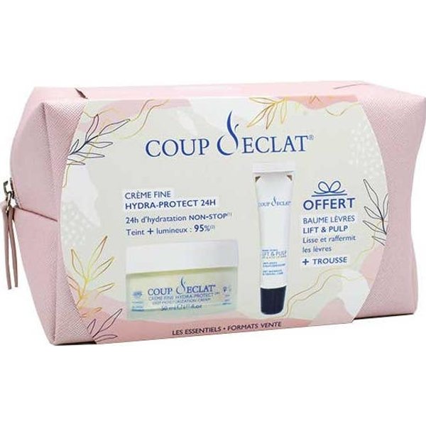 Coup D'eclat Cofre Crema Hydra Protect + BáLsamo Labial-image
