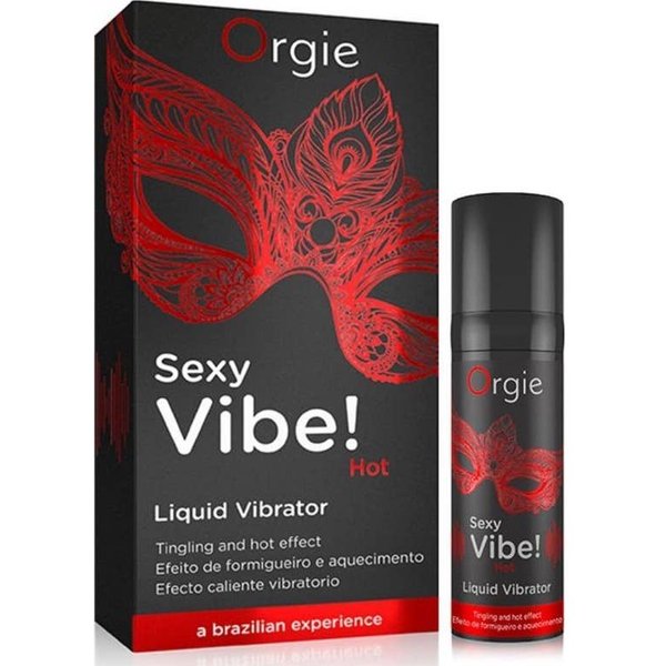 Orgie Sexy Vibe! Hot Vibrador LíQuido Con Efecto Calor 15Ml-image