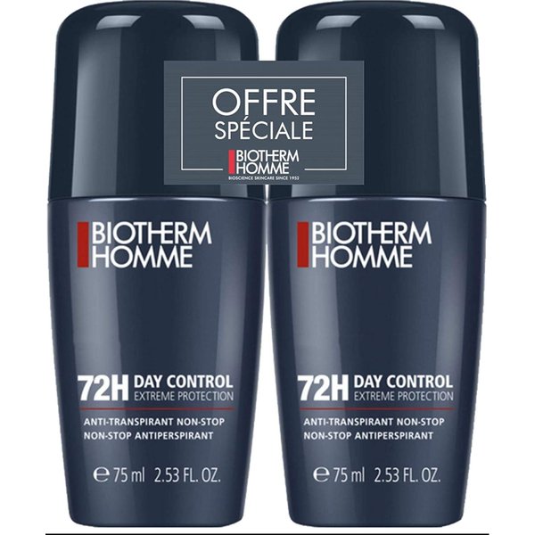 Biotherm Homme 72H Day Control Extreme Protection 2X75Ml-image