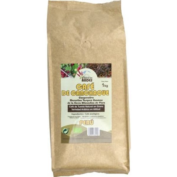 El Oro De Los Andes Café De Canchaque En Grano 1 Kg-image